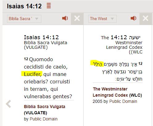 Morning bible lucifer verse star Isaiah 14:12